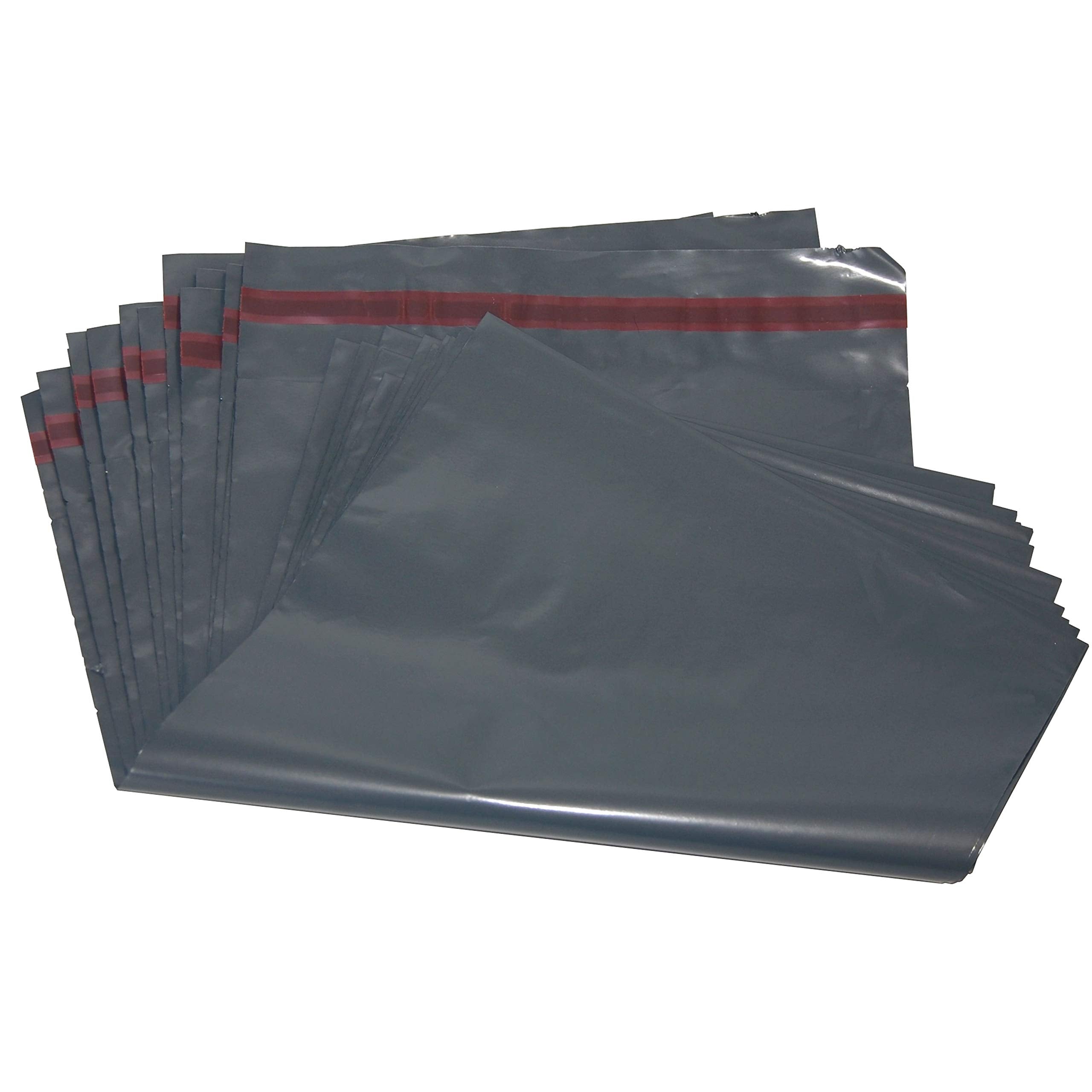 iSOUL Mixed Mailing Poly Postal Self Seal Bags - 100 Count, 4 Sizes (6x9 to 12x16) | Opaque Plastic 8