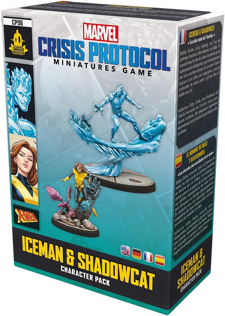 Atomic Mass Games Marvel Crisis Protocol: Iceman &amp; Shadowcat Charakterpaket (FFGCP96) 3