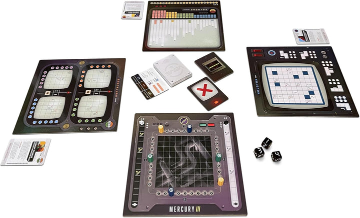 Th3rd World Studios Mission Control Critical Orbit Strategy Board Game