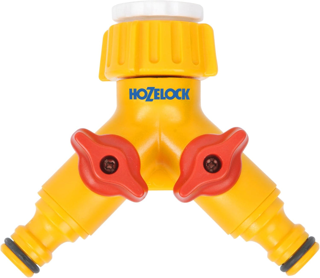 Hozelock Dual Tap Connector for Garden Hoses (HZ22560000)