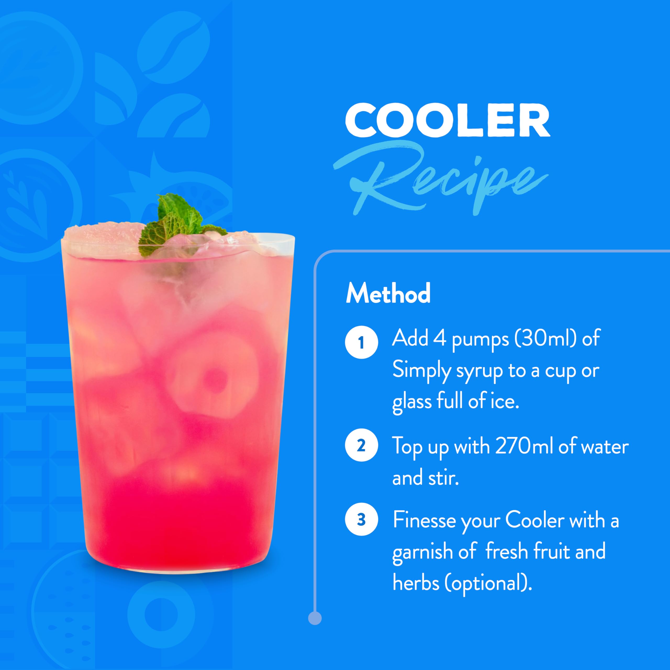 Simply Dragon Fruit and Mango Cooler - Tropical Syrup Concentrate | 1 Litre 3
