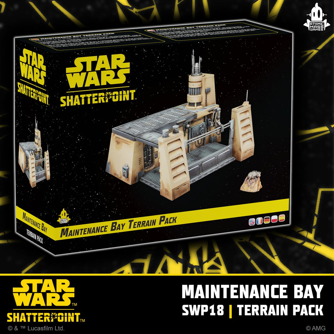 Atomic Mass Games Star Wars Shatterpoint Maintenance Bay Terrain Pack