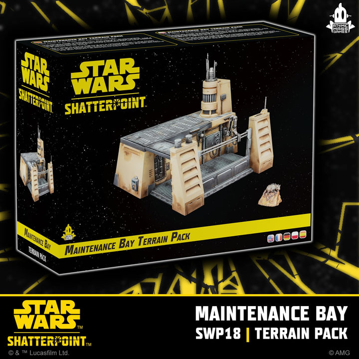 Atomic Mass Games Star Wars Shatterpoint Maintenance Bay Terrain Pack