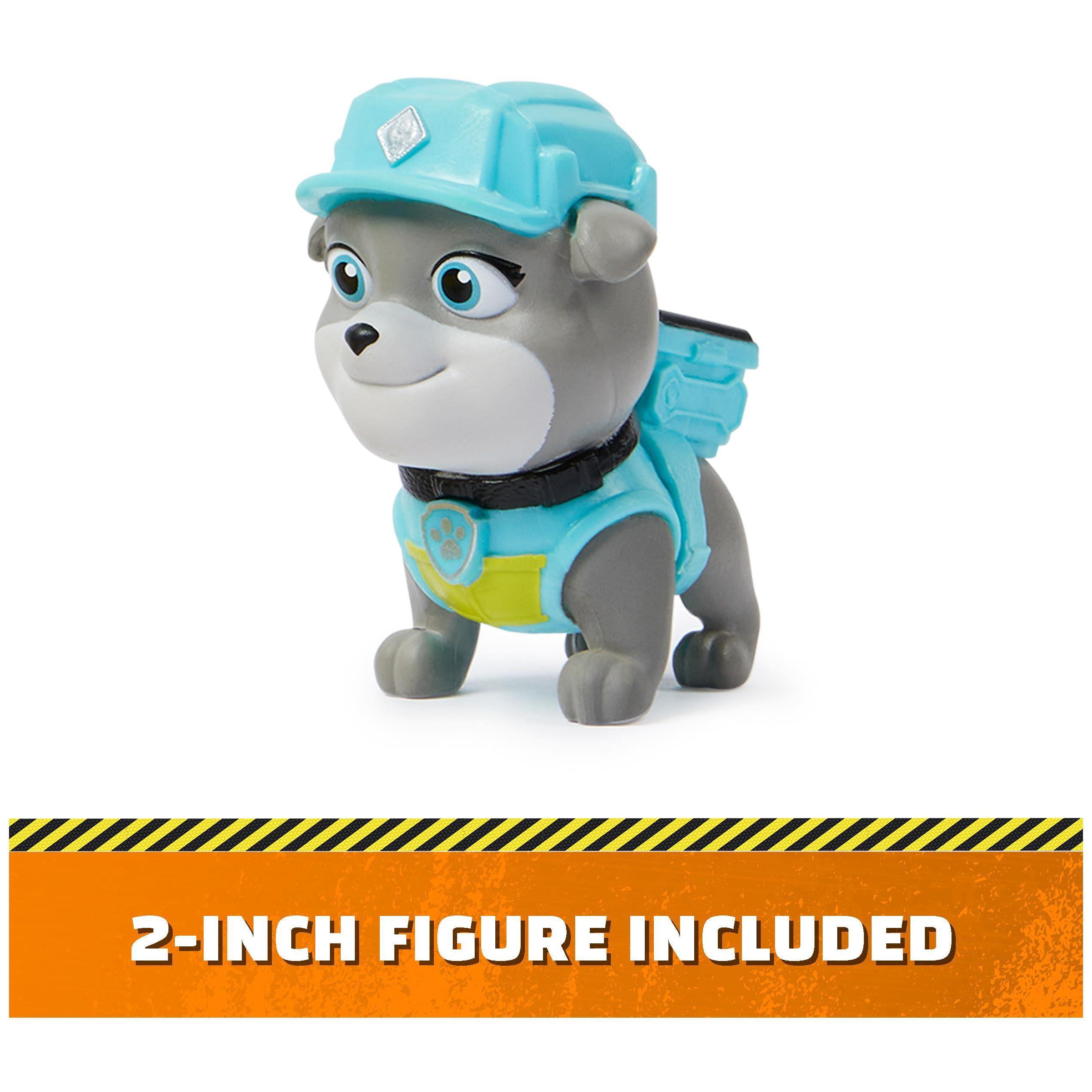 Rubble & Crew Motor's Wrecking Ball Toy Truck with Action Figure - Construction Vehicle for Kids 3+ 12