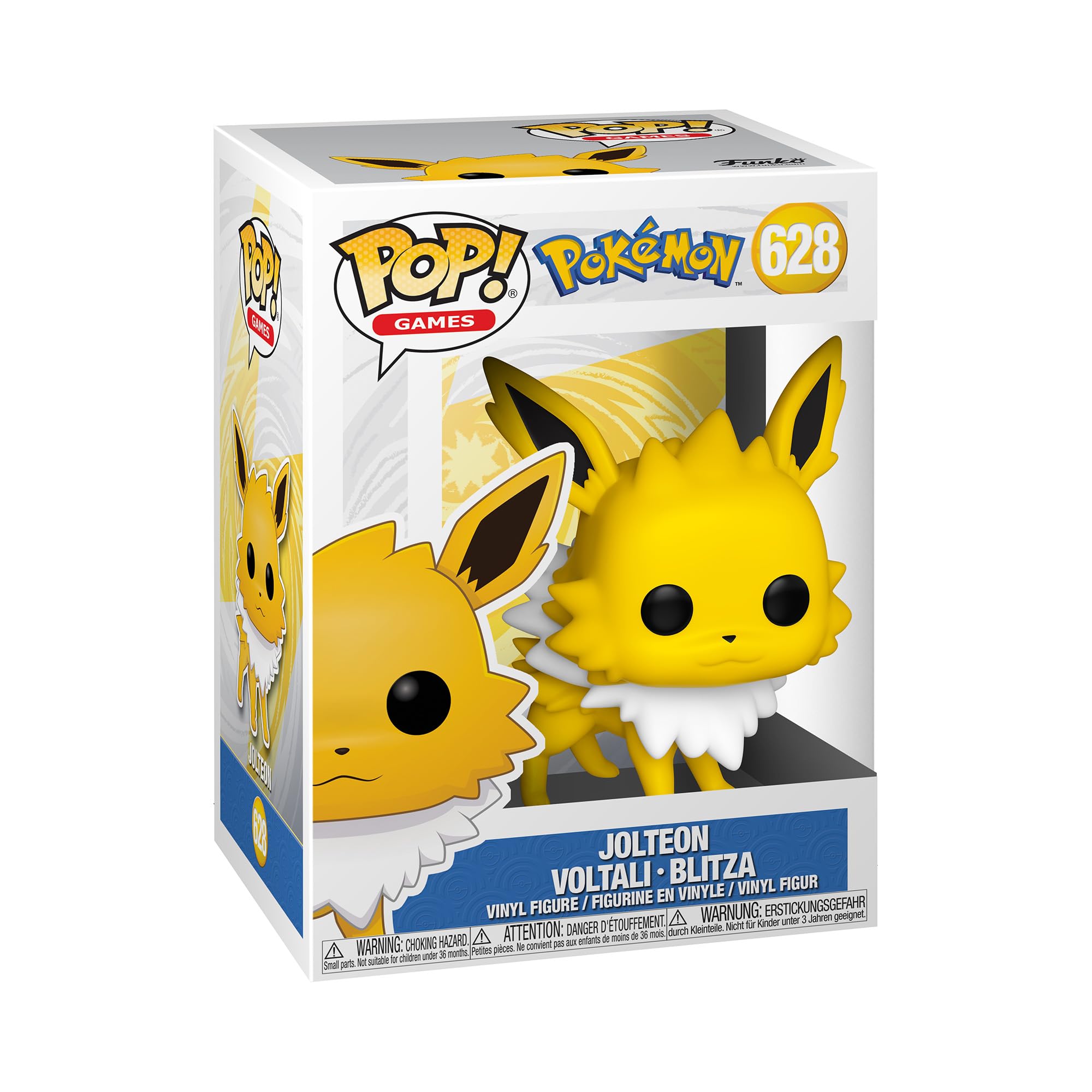 Funko Pop! Games: Pokemon - Jolteon Vinyl Figure | 3.75 Inches | Model 63694 1