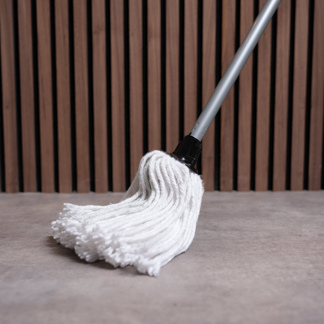 Addis - Cotton Mop with 3-Piece Handle for Home & Commercial Use