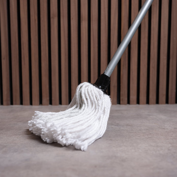Addis - Cotton Mop with 3-Piece Handle for Home & Commercial Use