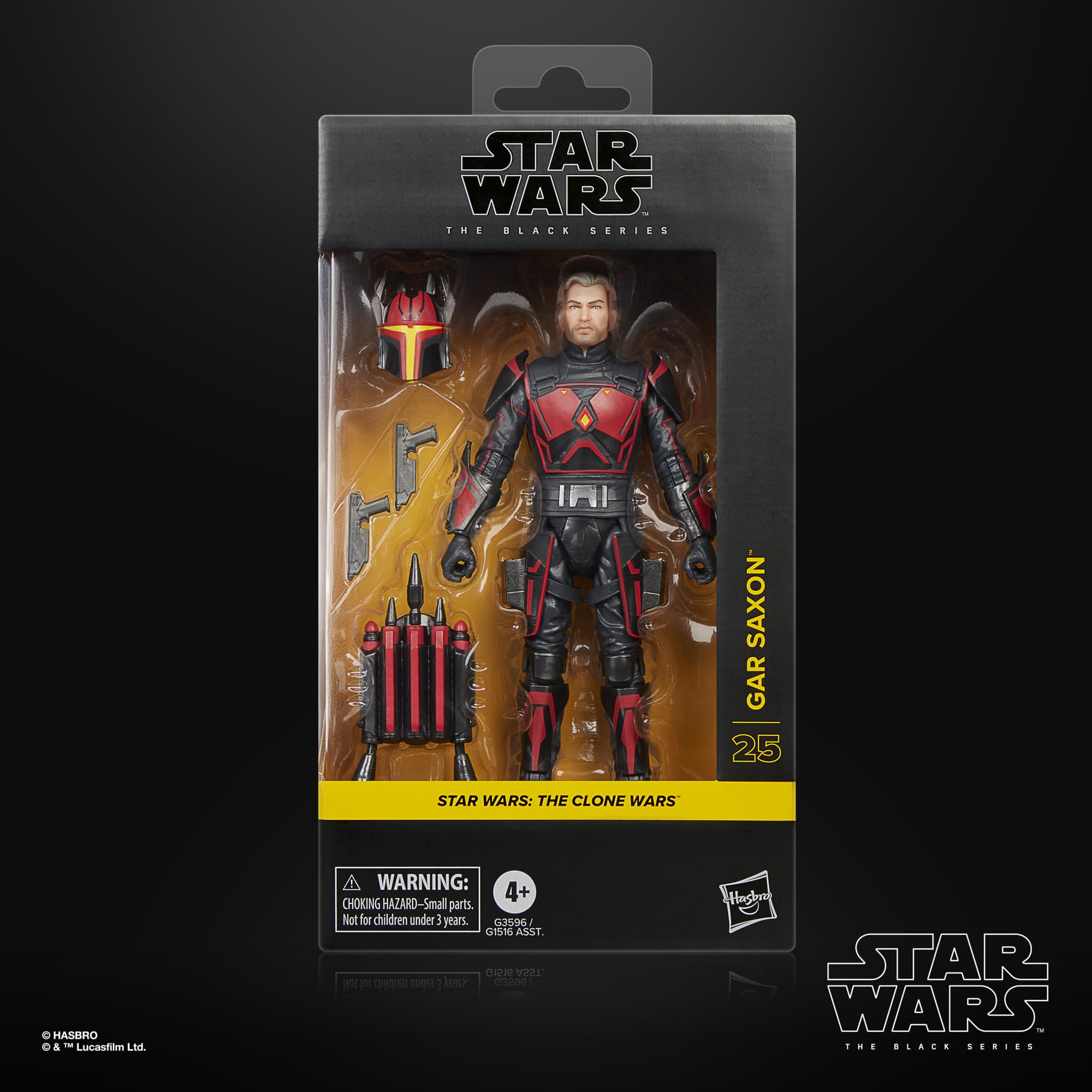 Star Wars The Black Series Gar Saxon 15 cm Action Figure | The Clone Wars | Ages 4+ 2