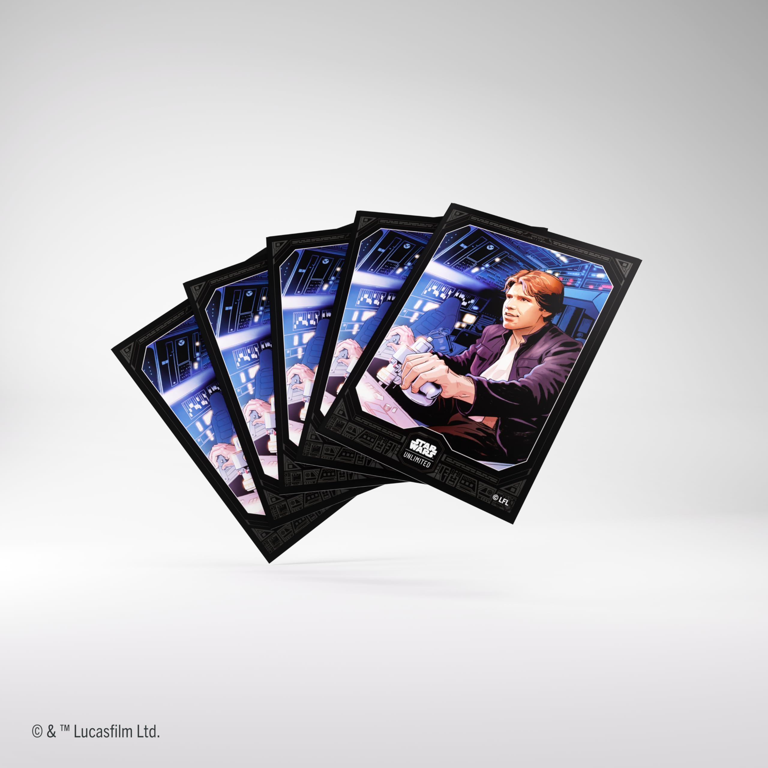 Gamegenic Star Wars: Unlimited Card Game Han Solo Art Sleeves 3