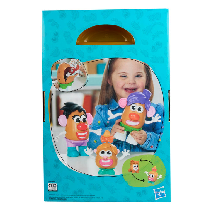 Potato Head Super Spud Toy Set - 42-Piece Family Playset with Storage Container
