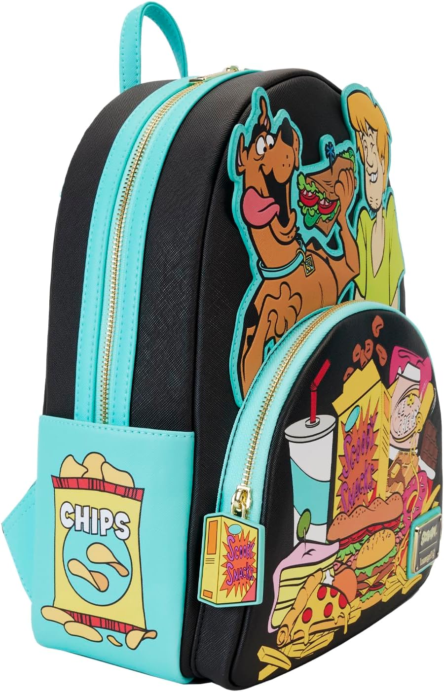 Loungefly Scooby-Doo Munchies Double Strap Shoulder Bag 4