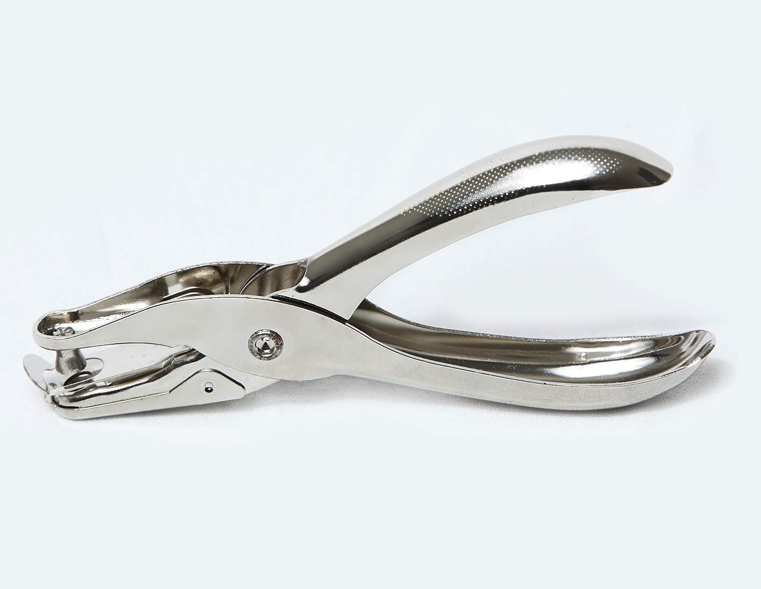 Brillaint Style Single Hole Punch Single Hole Pliers Punch One Hole Chrome Metal 5