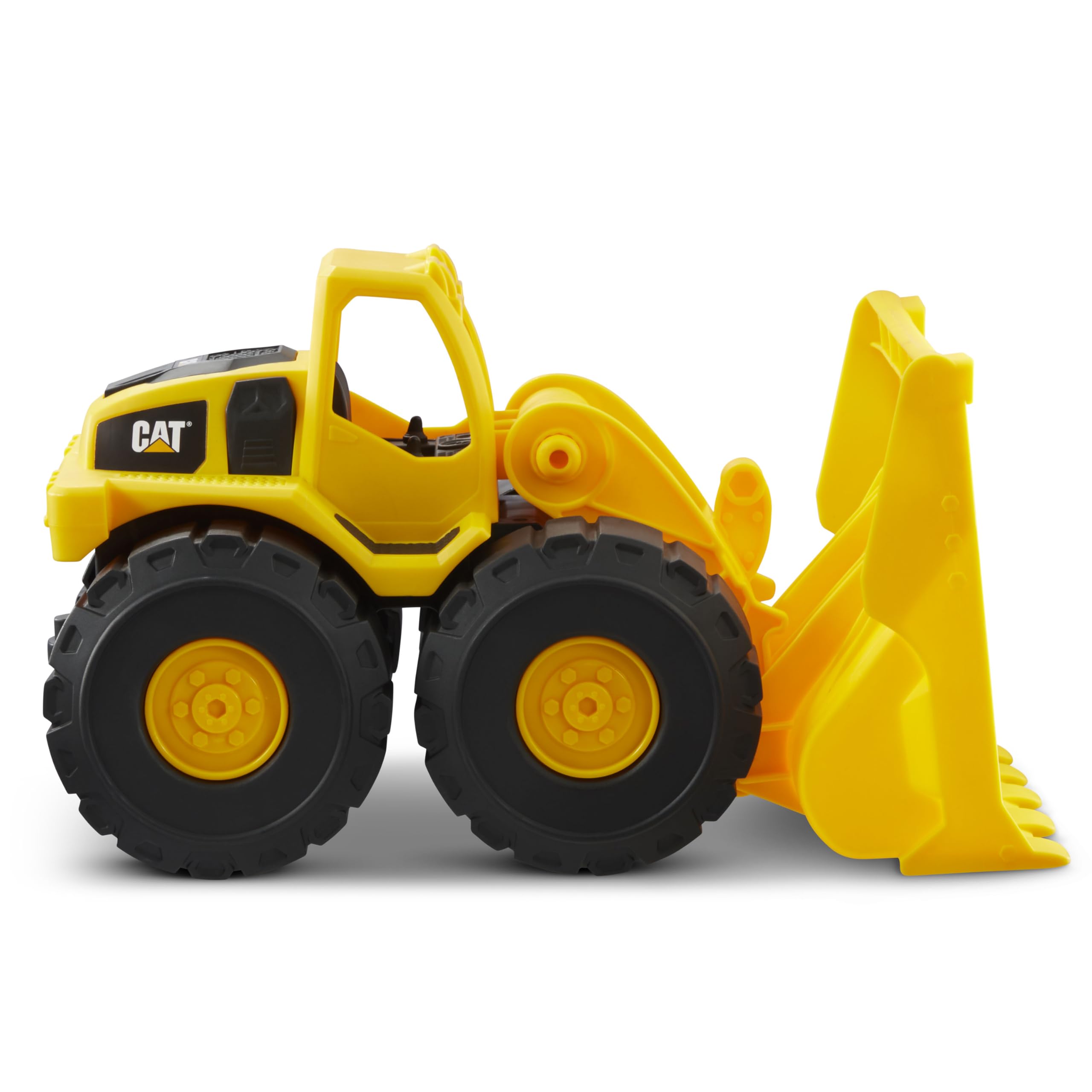 CAT Front Loader Toy - 10 Inch, Yellow, Ages 2-6 | Kid-Powered Mobility 2