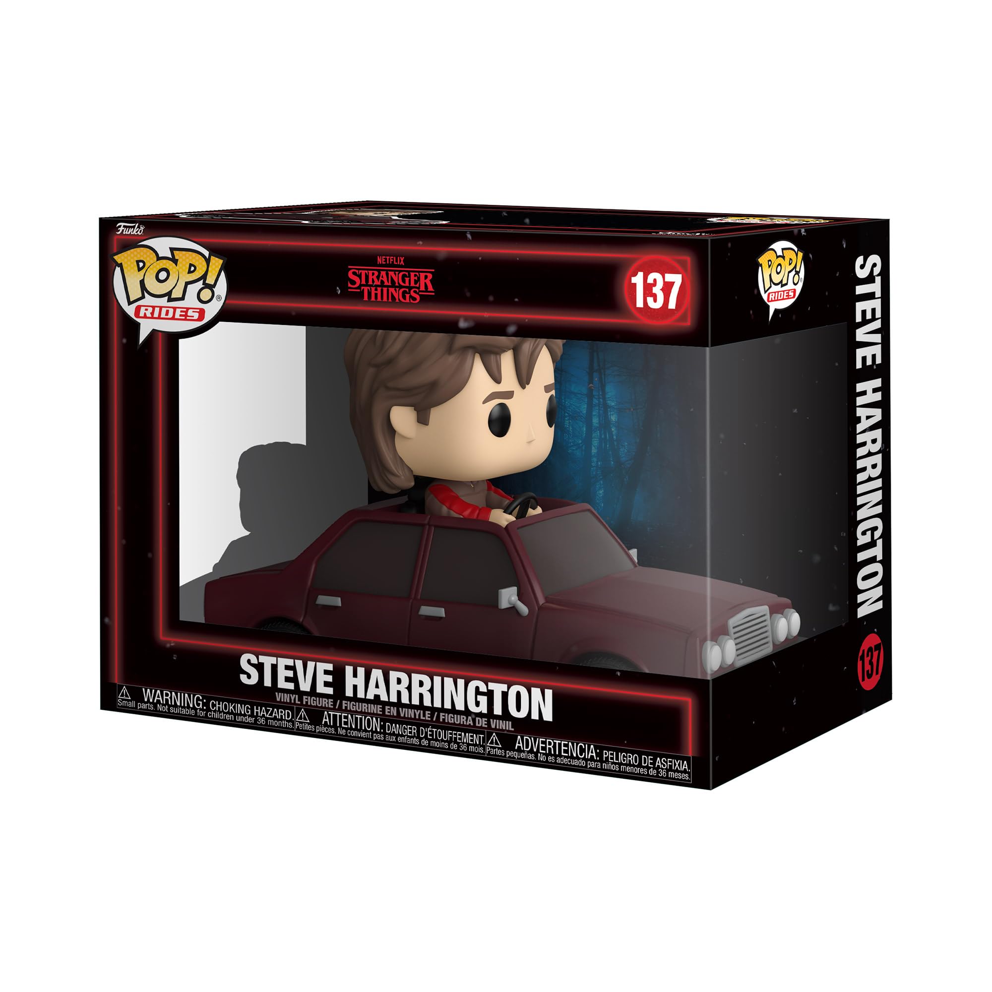Funko Pop! Rides: Stranger Things Season 5 - Steve Harrington Vinyl Figure 3