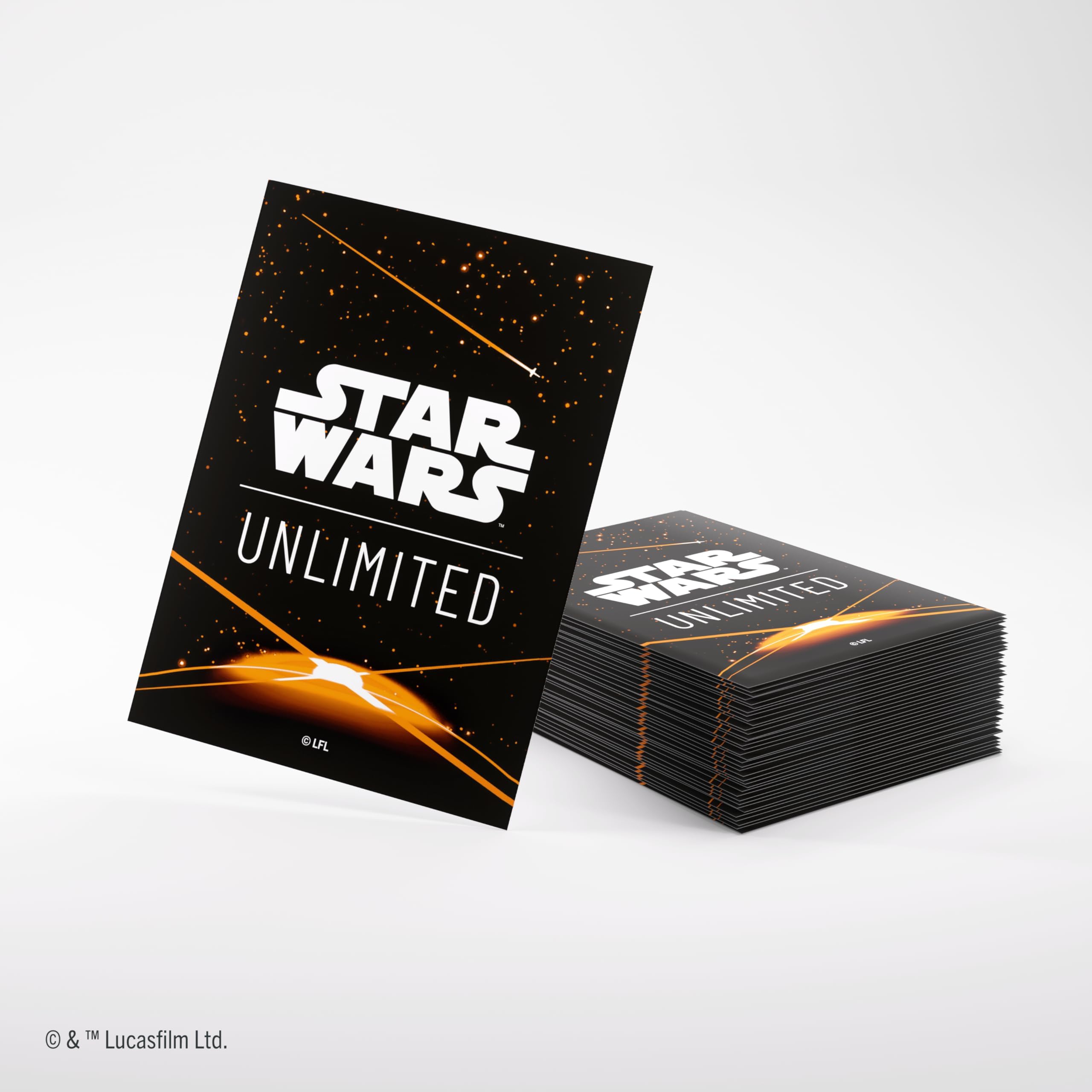 Gamegenic Star Wars: Unlimited Card Game Art Hüllen – Orange 4