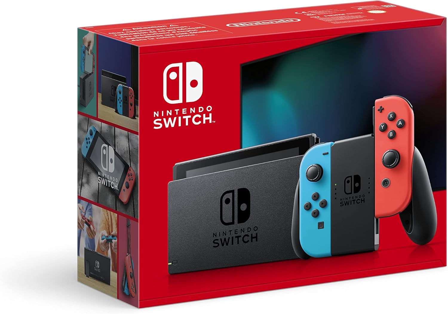 Nintendo Switch (Neon Red/Neon Blue) - Hybrid Gaming Console 1