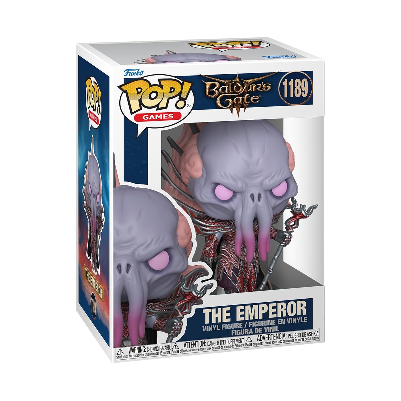 Funko POP! Games: Baldur's Gate 3 - The Emperor Vinyl Figure | 3.75 Inches | Model 91595 1