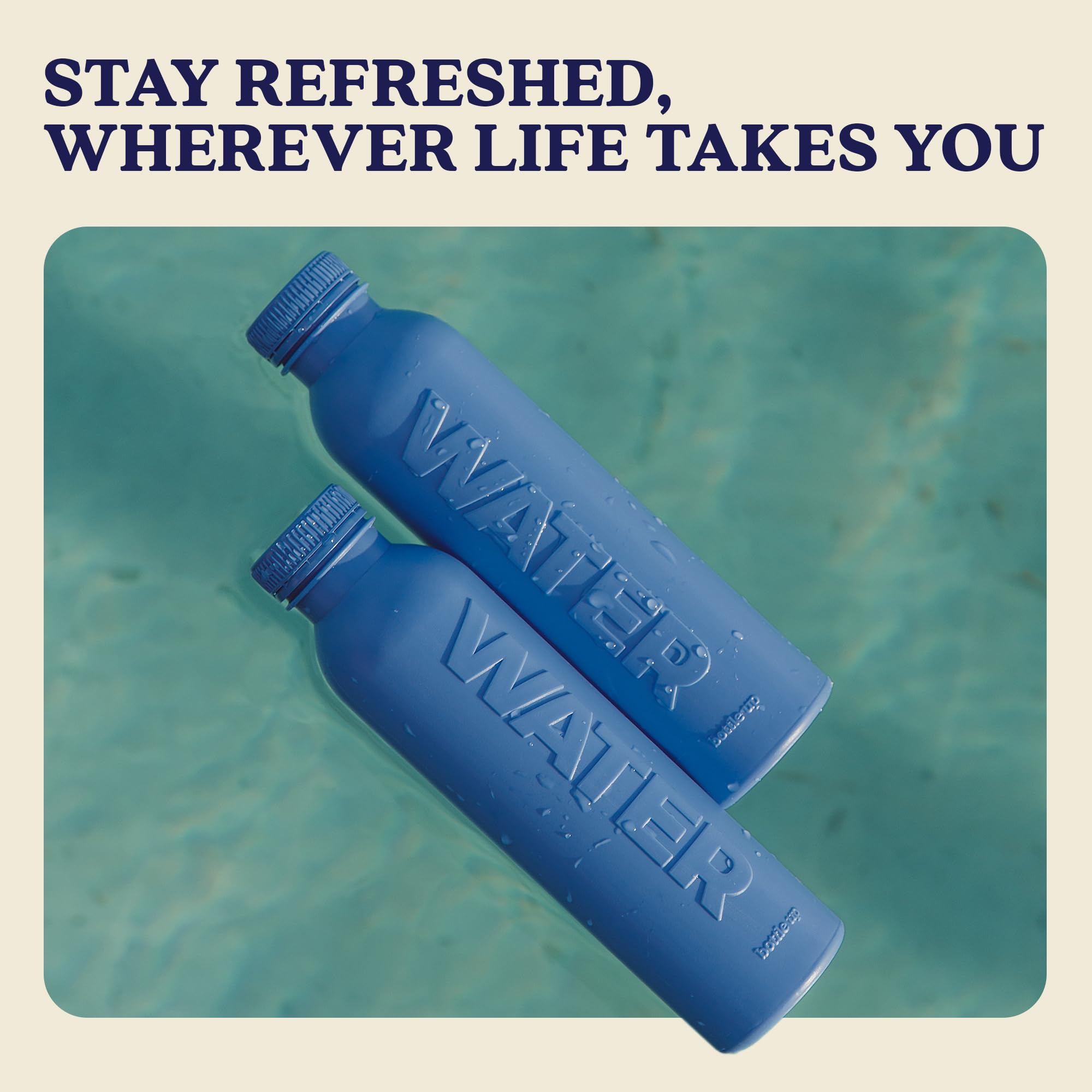 Bottle Up Reusable BPA Free Water Bottle 500ml – Prefilled with Pure Still Spring Water 3