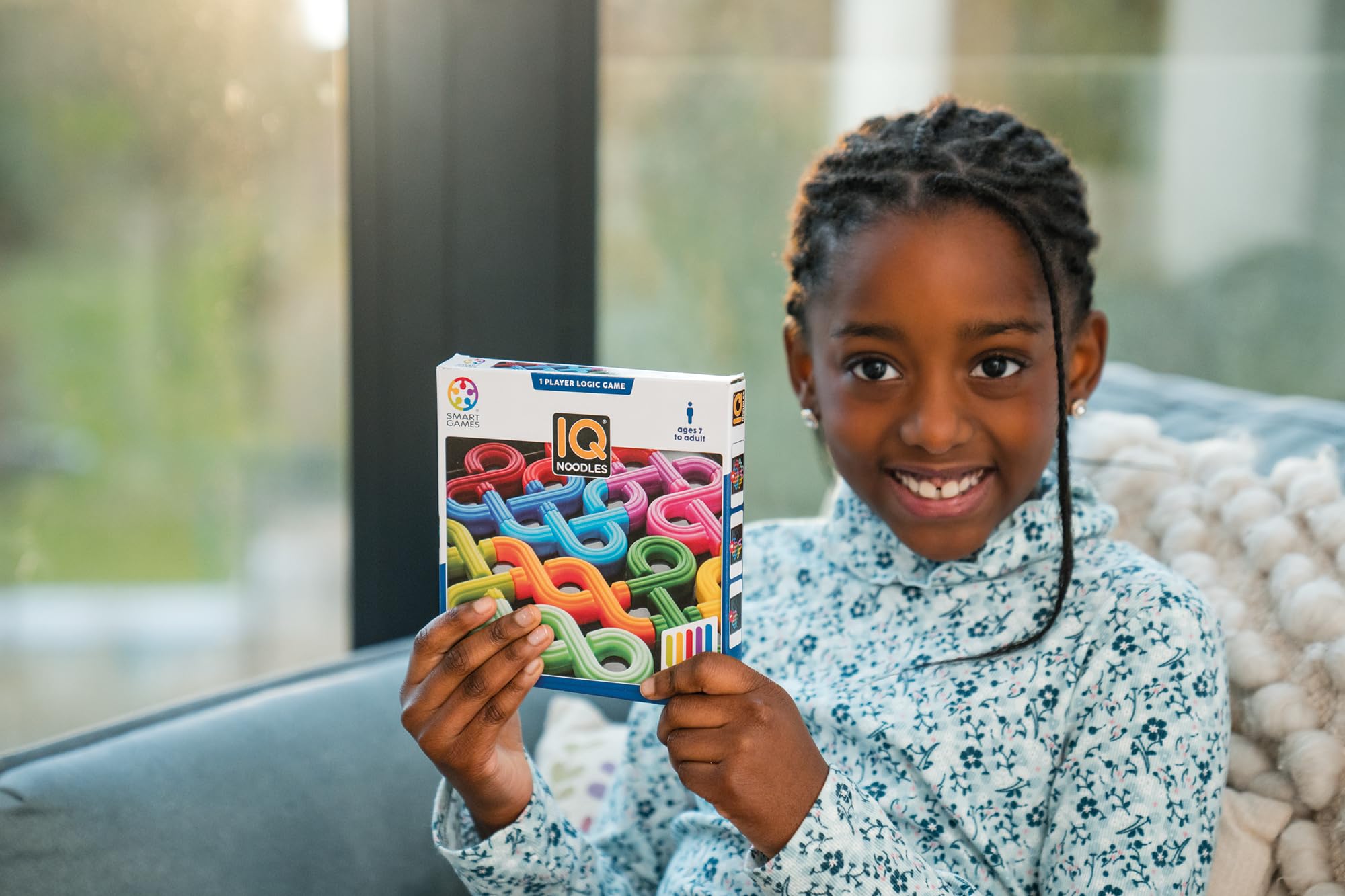 SmartGames IQ Noodles Puzzle Game with 120 Challenges for Ages 7+ 4