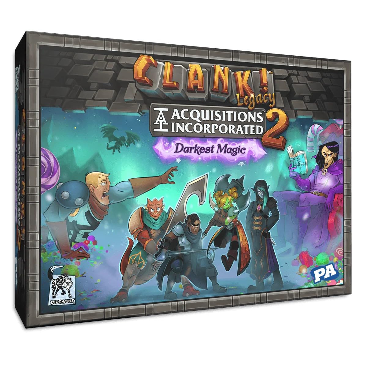Dire Wolf Clank! Legacy 2: Acquisitions Incorporated – Darkest Magic Board Game | 2-4 Players | Unisex Adult 3