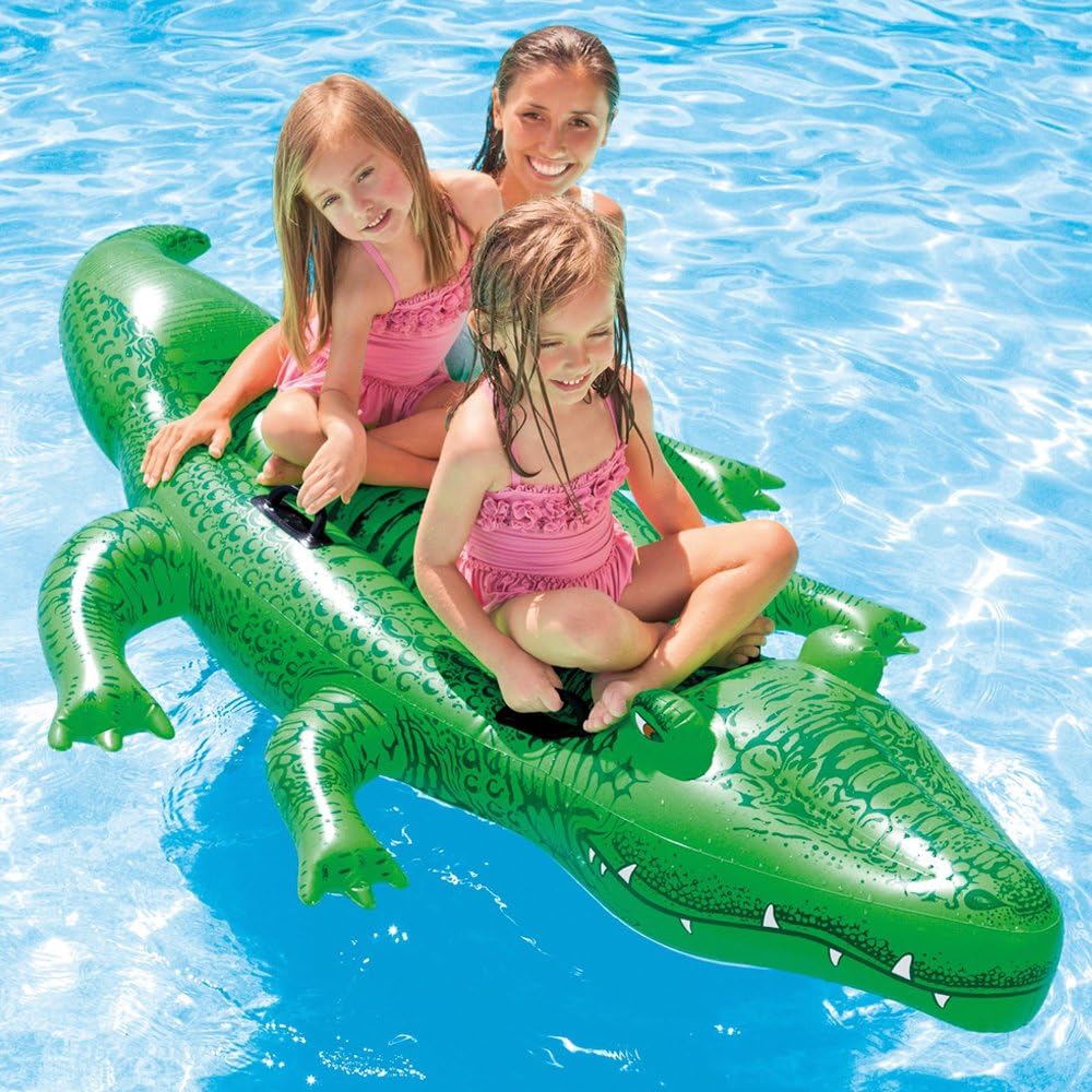 Intex - Giant Gator Children's Large Inflatable Ride-On Alligator (58562EP) 2