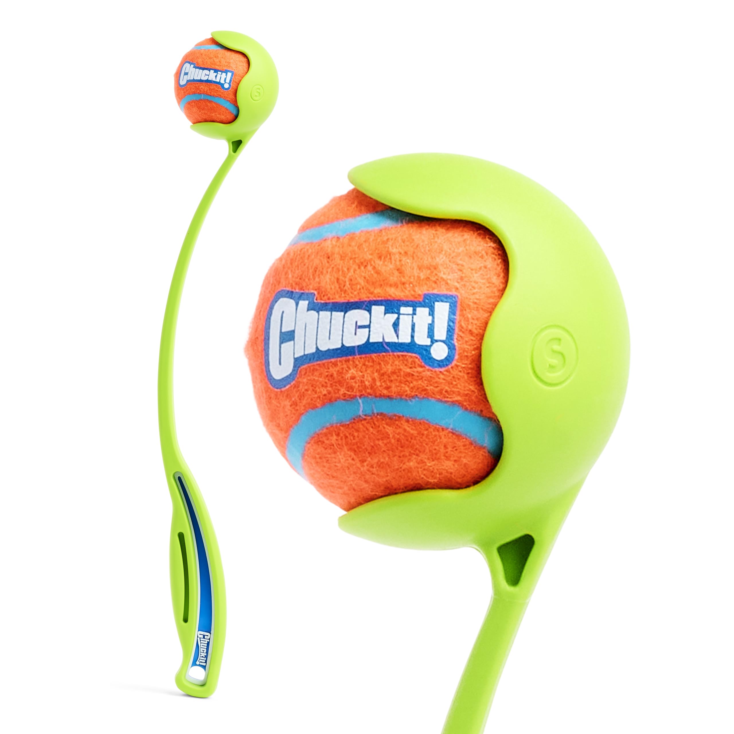 Chuckit! Sport Ball Launcher - 36cm Length | Ergonomic Rubber Grip | Includes Tennis Ball 7
