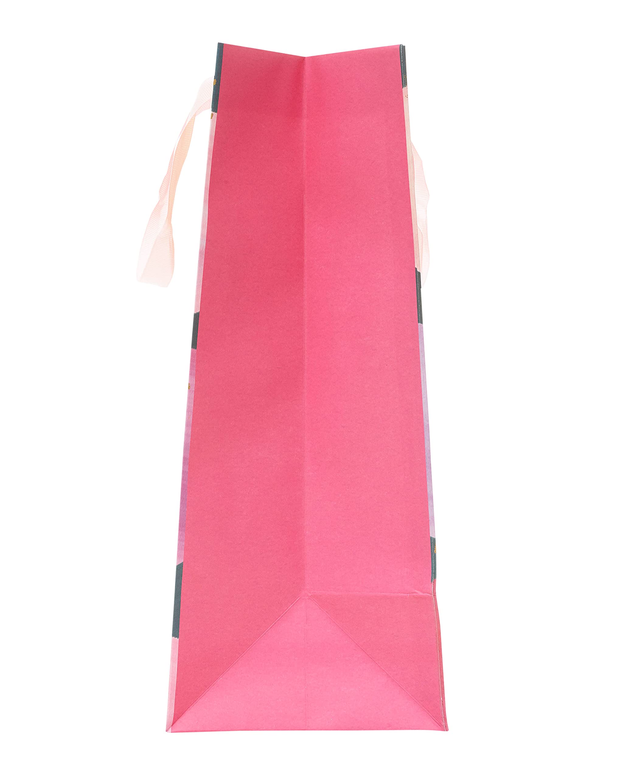 UK Greetings Large Gift Bag for Her/Friend - Pink Balloons Design | FSC Certified Paper 3
