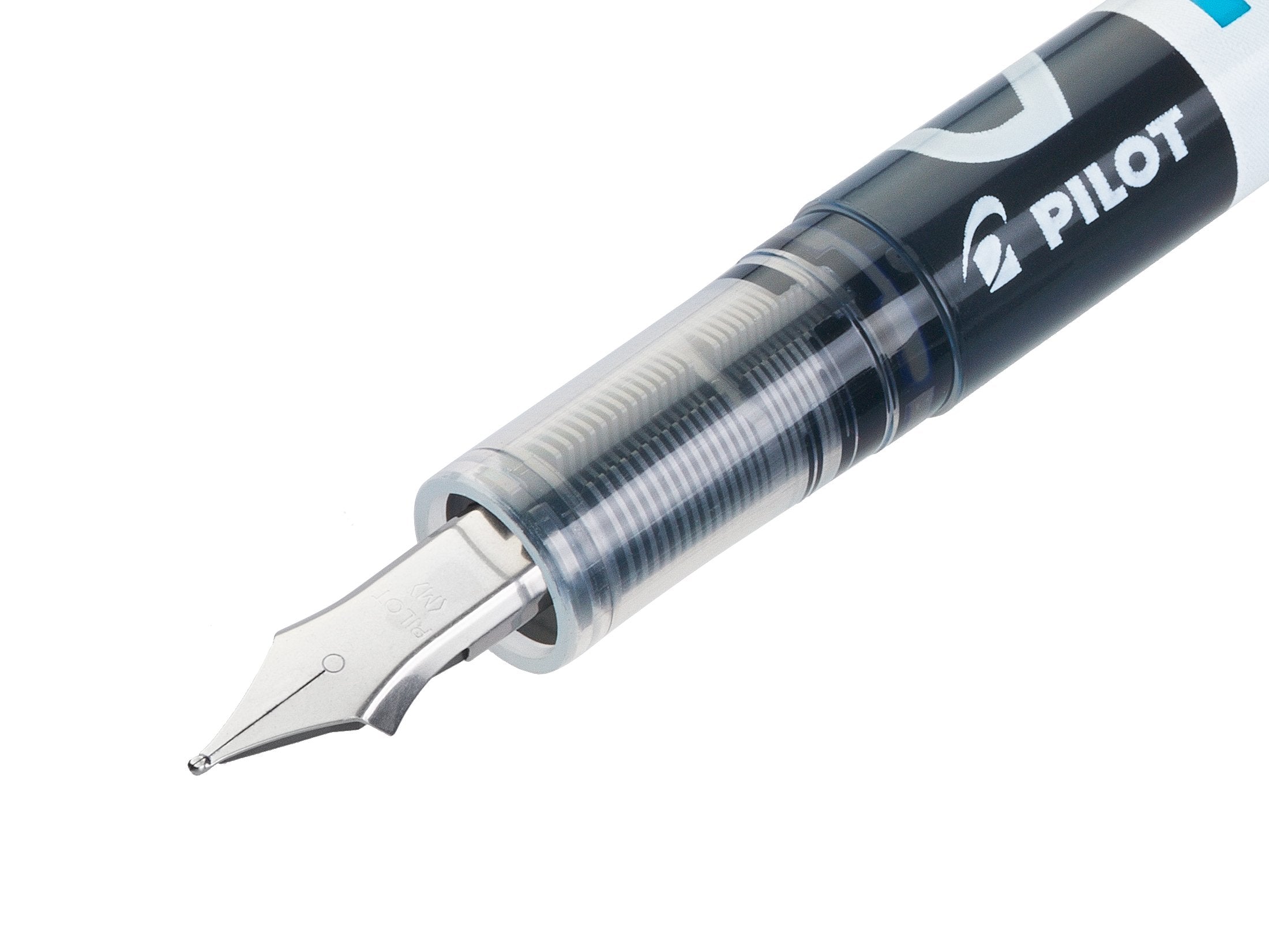 PILOT Vpen Disposable Fountain Pen - Blue Ink, 0.58mm Medium Line, Leak Proof | 6 Count 3