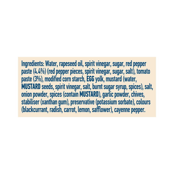 Hellmann's Real Thousand Island Salad Dressing & Dip - Vegetarian Condiment, 250g
