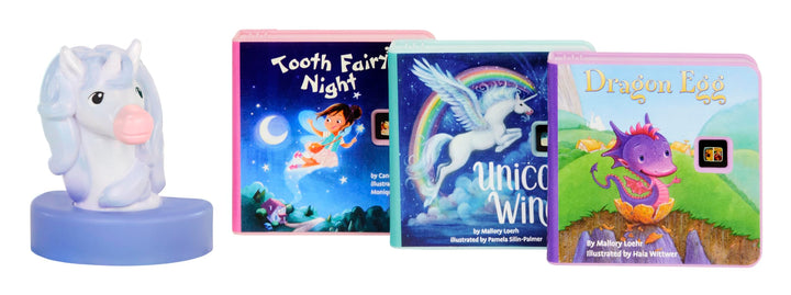 Little Tikes Story Dream Machine Magical Creatures Collection - 3 Stories & Unicorn Nightlight for Ages 3+