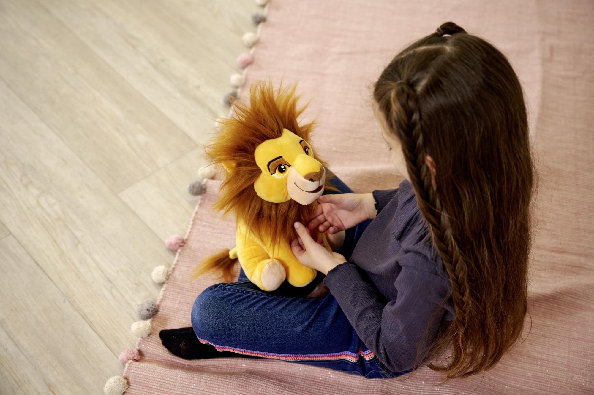 Simba Disney Lion King Mufasa Stuffed Toy - 30th Anniversary Edition | 25cm Tall 6