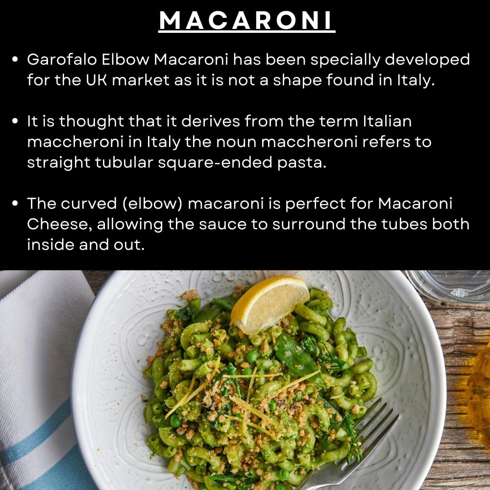 Garofalo Elbow Macaroni Pasta - High Protein, Vegan | 500g 3
