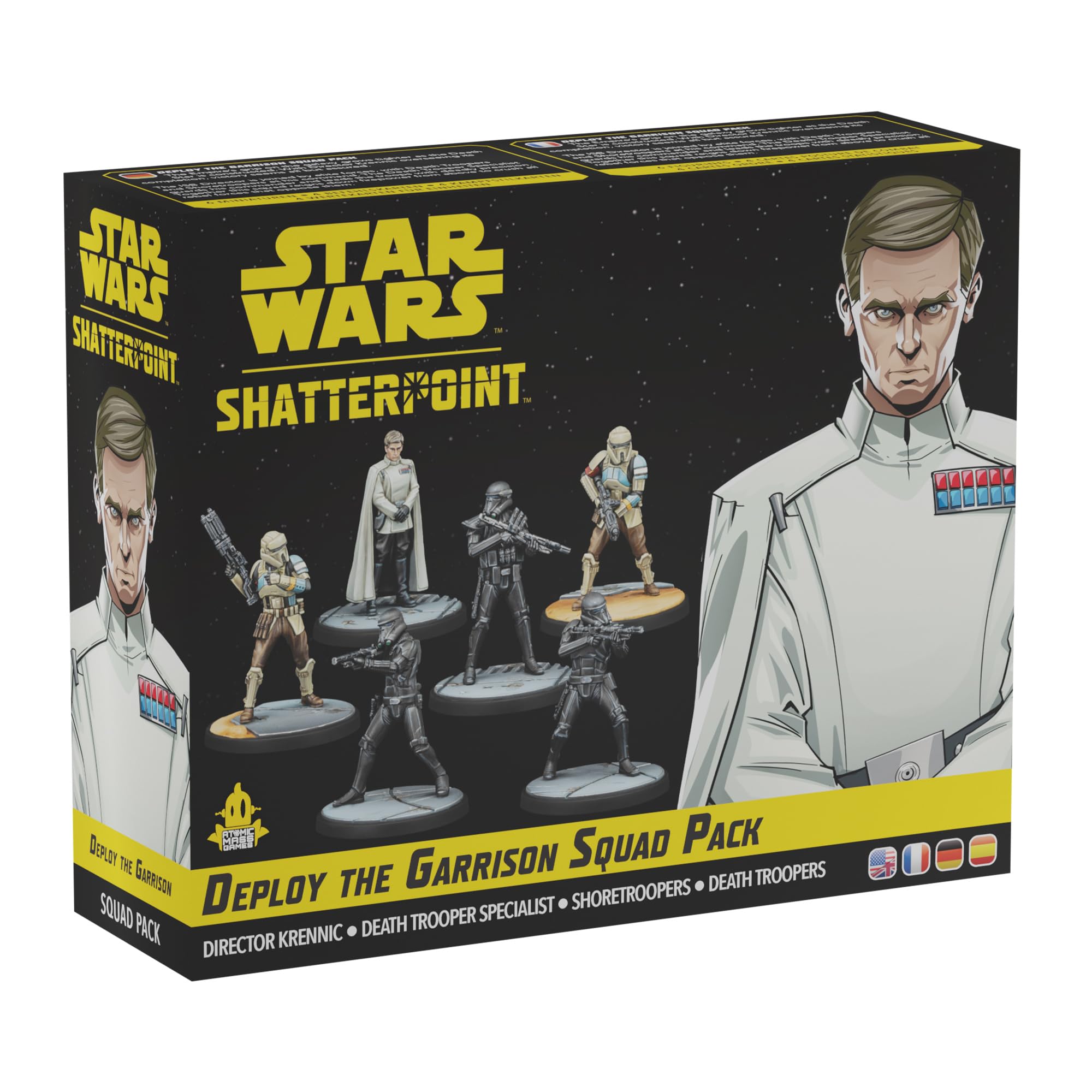 ATOMIC MASS GAMES Star Wars Shatterpoint: Deploy the Garrison Squad Pack | 6 Miniatures | Age 14+