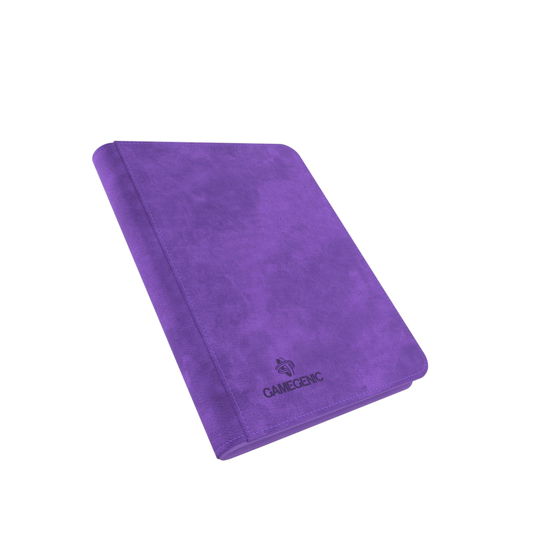 Gamegenic Zip-Up Album 8-Pocket - Purple - Holds 160 Cards