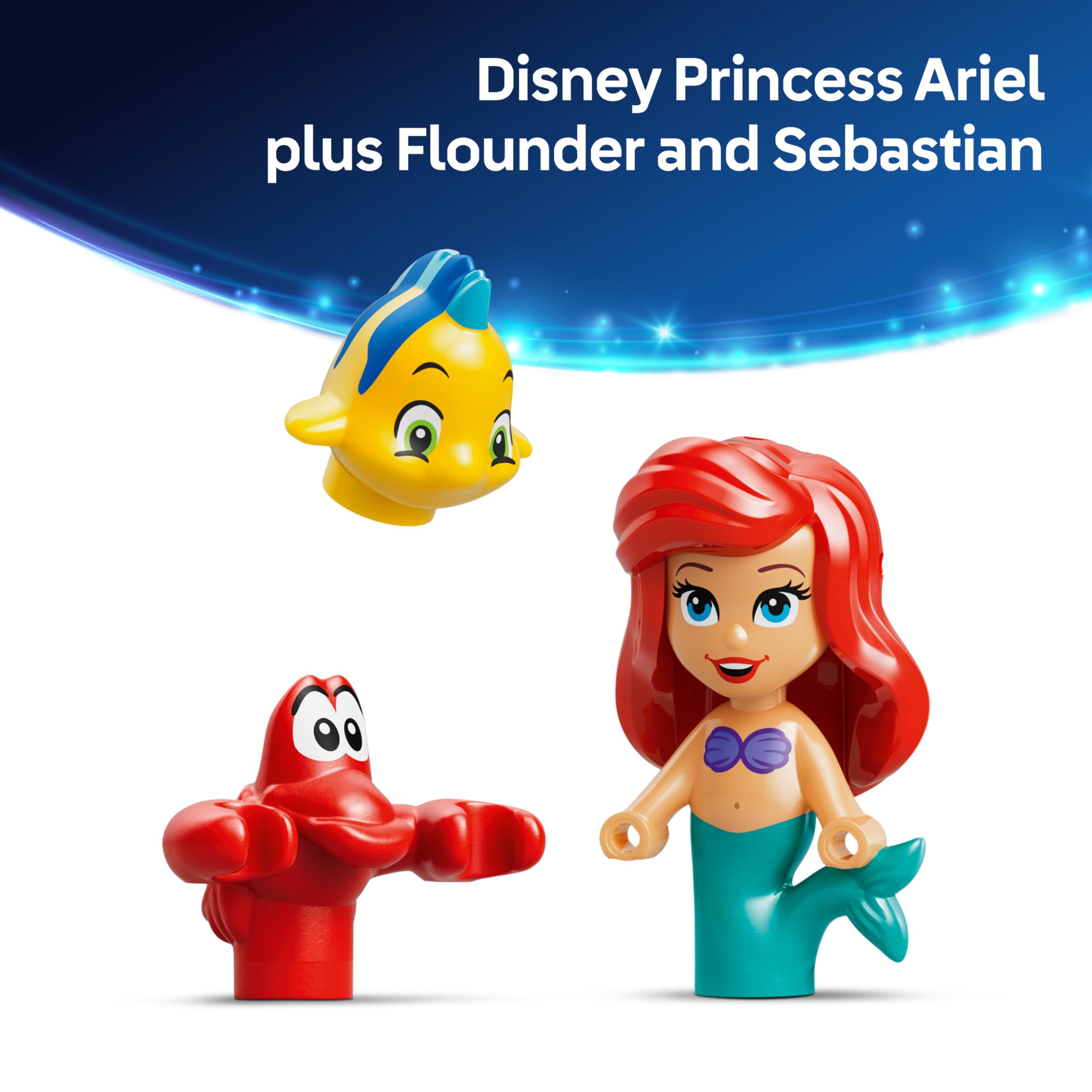 LEGO Disney Princess Ariel's Magical Mini Palace Building Set | Ages 5+ | Model 43285 5