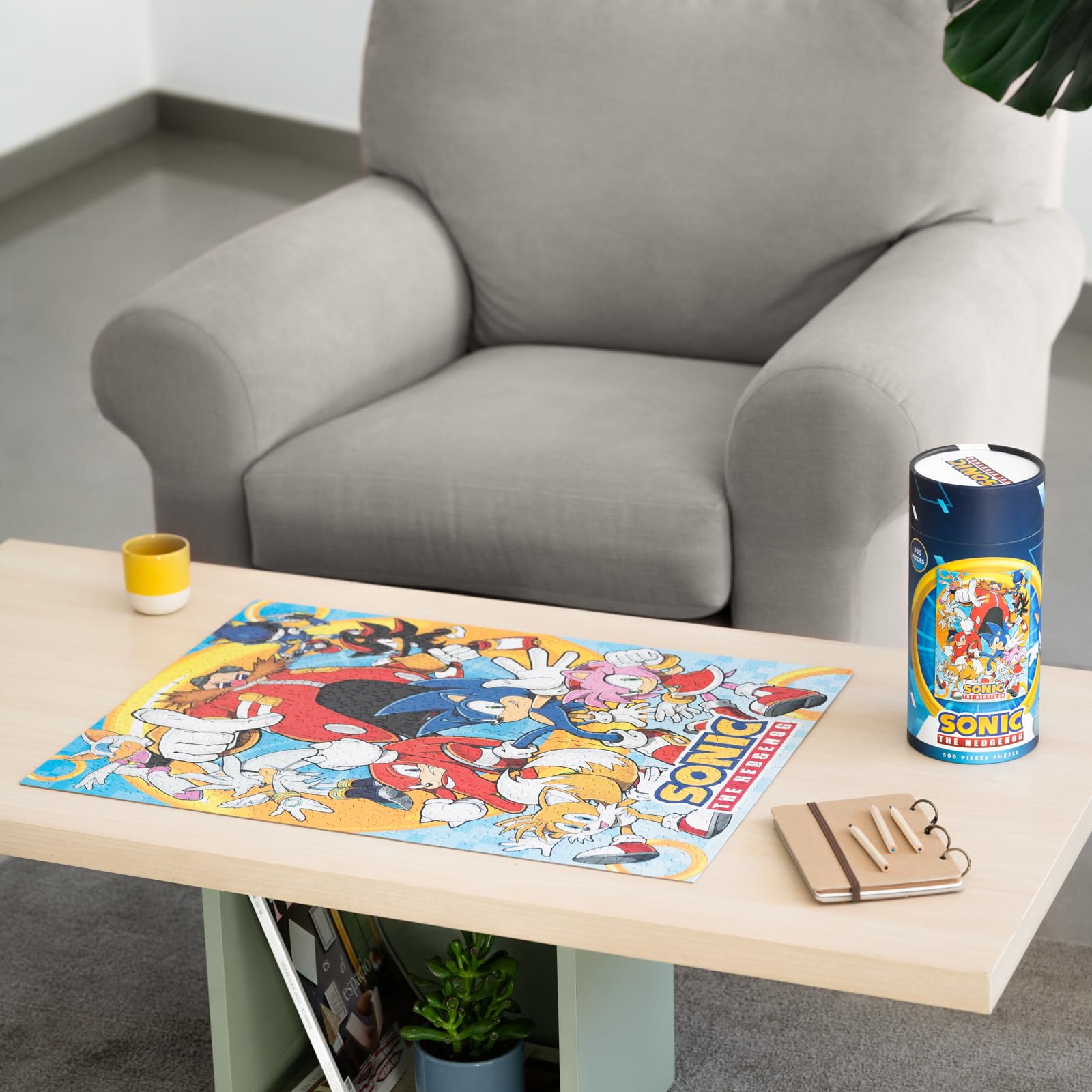 Sonic the Hedgehog - Grupo Erik 500-Piece Jigsaw Puzzle | 24 x 17 in | Officially Licensed 11