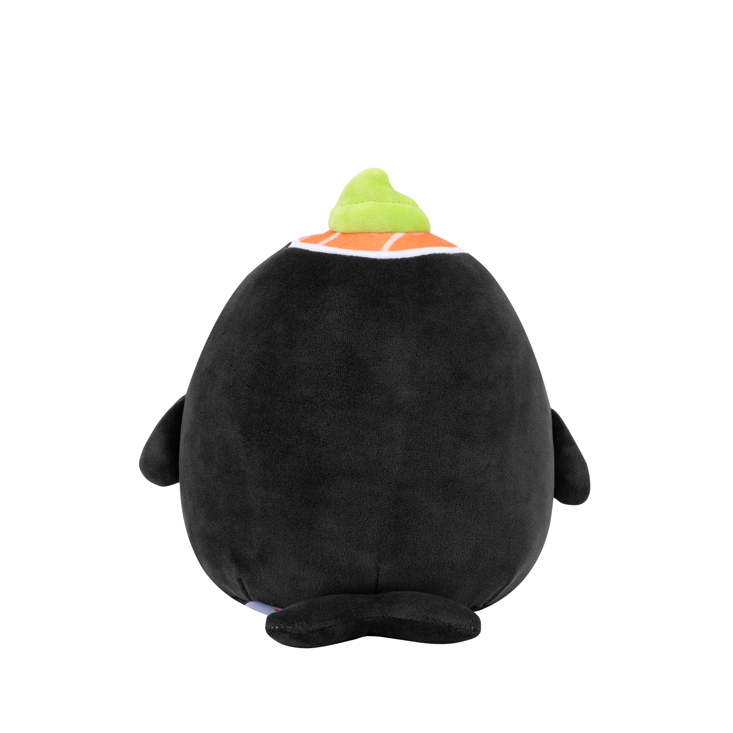 Squishmallows Kai the Black Sushi Orca Whale - 7.5-Inch Plush Toy for Kids 3 Years and Up 6