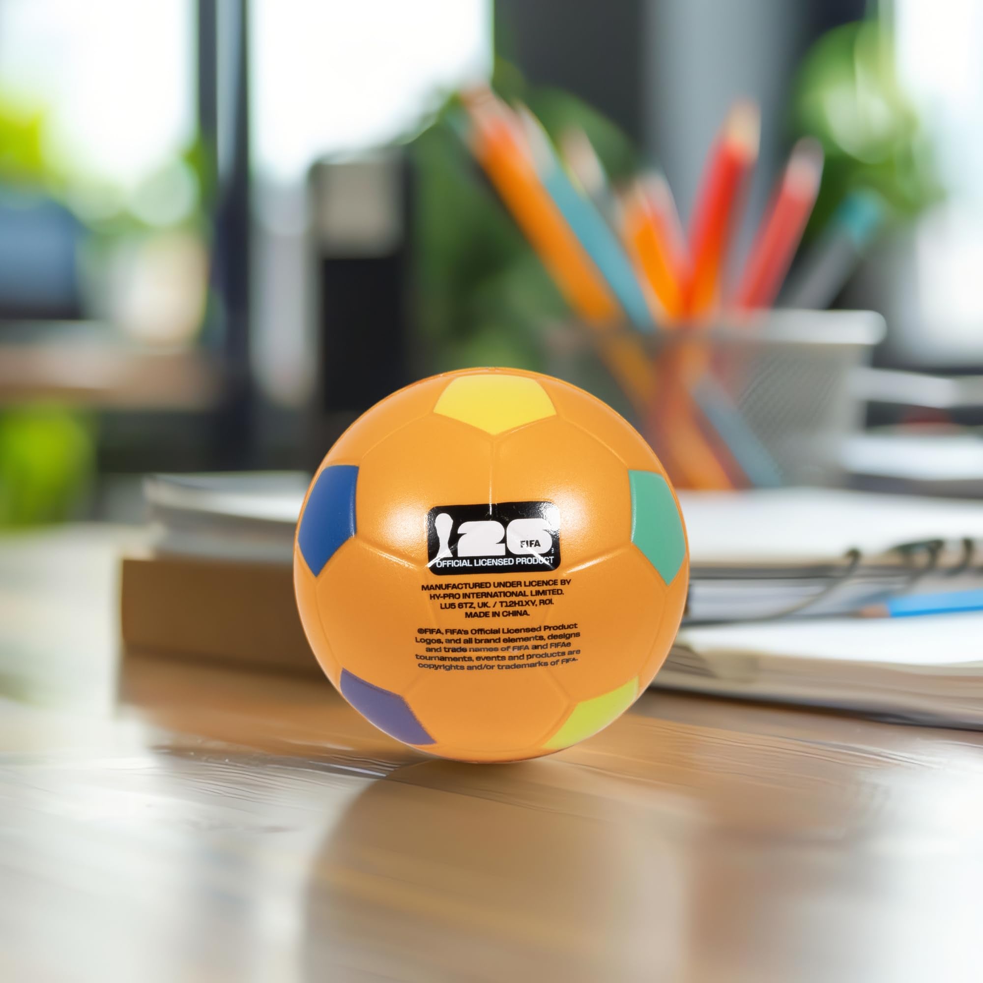 Hy-Pro FIFA World Cup 2026 Stress Ball - Trophy Design | Foam | Orange 3