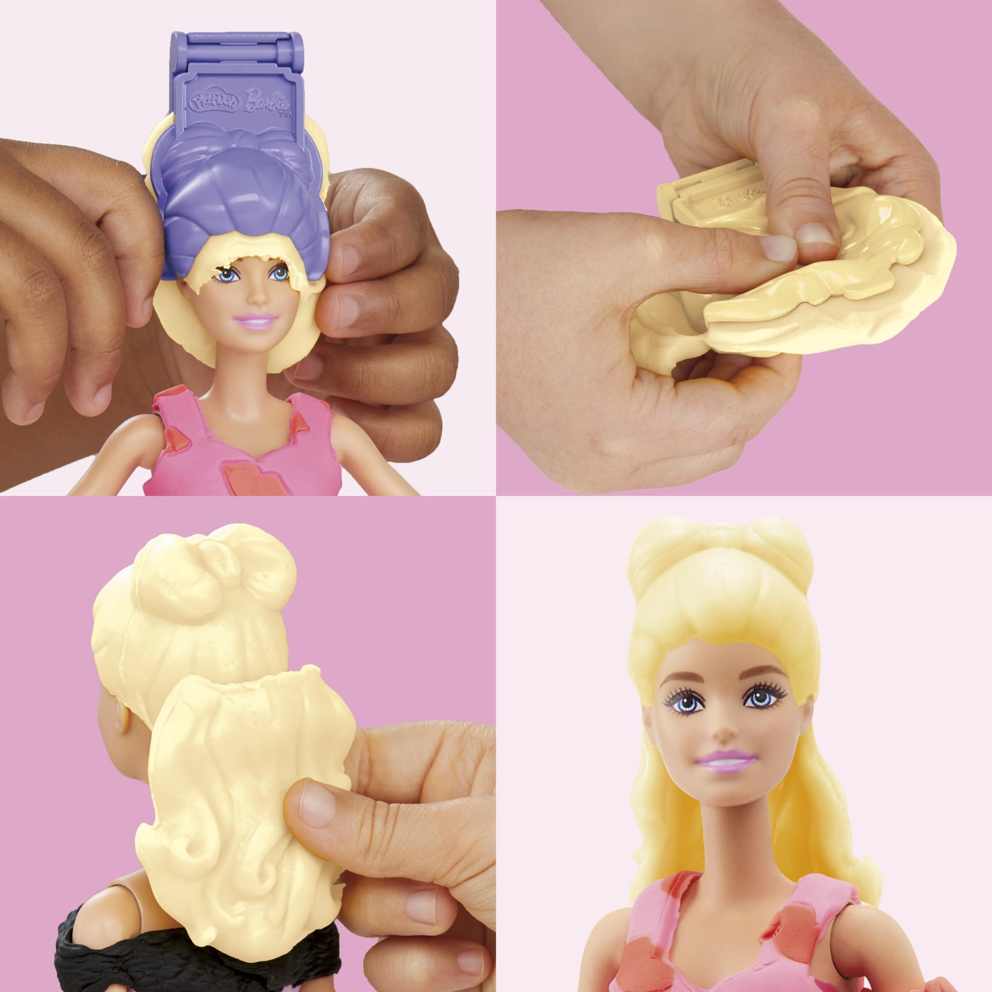Play-Doh Barbie Designer Fashion Show Playset - Creative Arts & Crafts for Kids 5+ 4