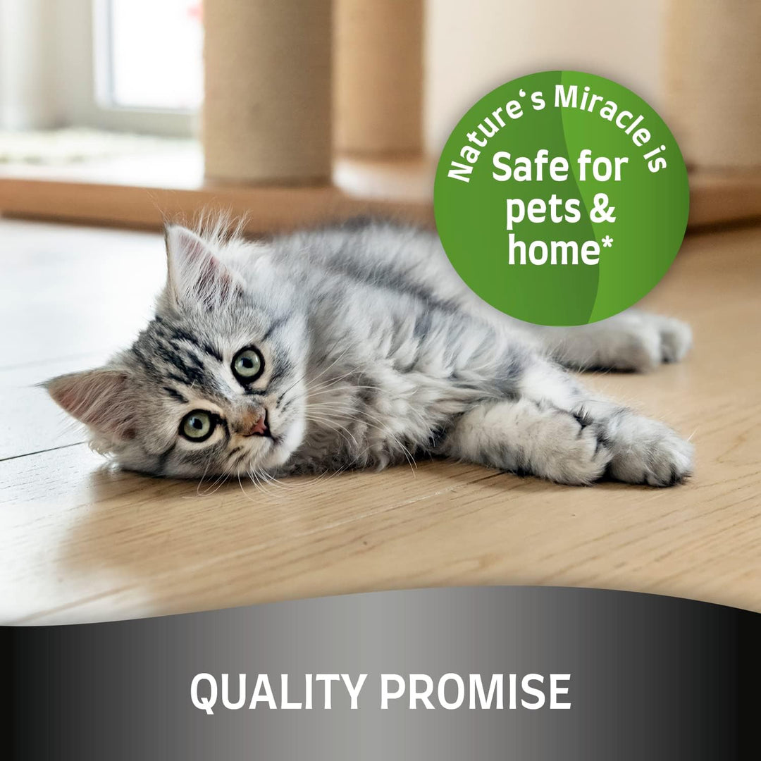 Nature's Miracle Ultimate Cat Stain & Odour Eliminator - Extra Strong Bio-Enzymatic Formula (1.03 kg)