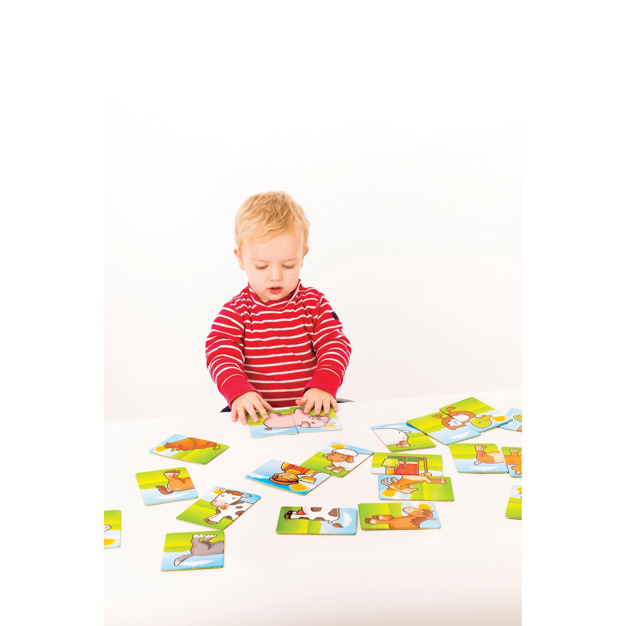Orchard Toys Farmyard Heads &amp; Tails Kartenspiel