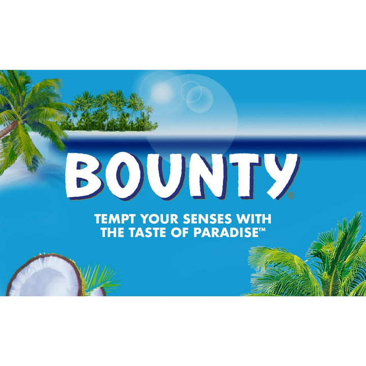 Bounty Coconut & Milk Chocolate Box, Bulk 24-Pack, 57g Bars