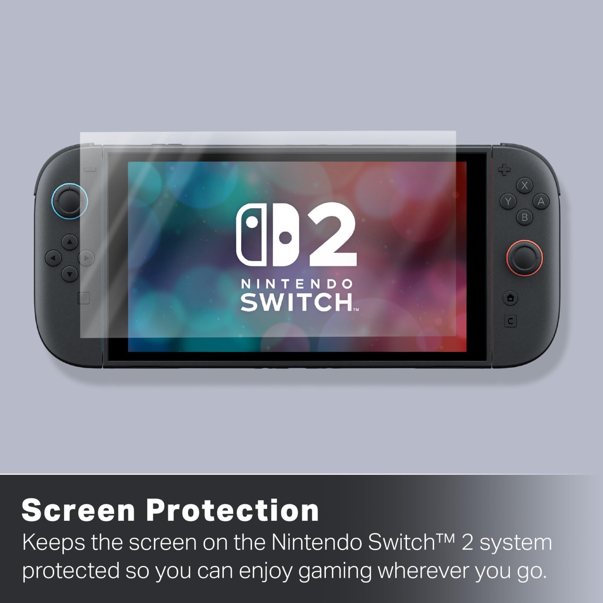 PowerA Screen Protector for Nintendo Switch 2 - Protects Screen, Easy to Apply, Includes 2 Screen Protectors, Microfiber Cleaning Cloth and Applicator 7