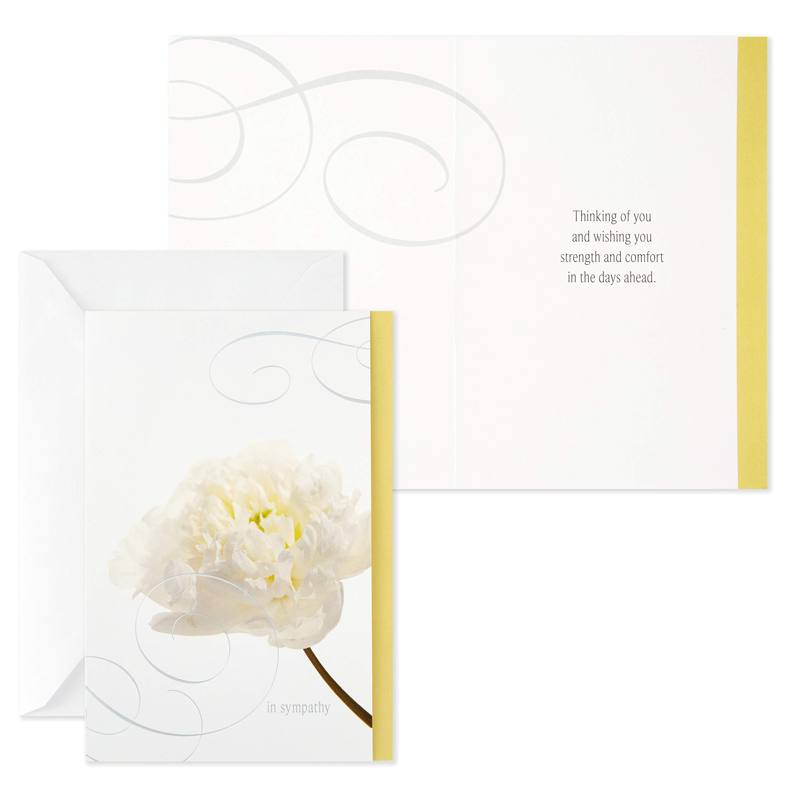 Hallmark Sympathy Greeting Cards Assorted Pack - 12 Cards with Envelopes | FSC Certified 3