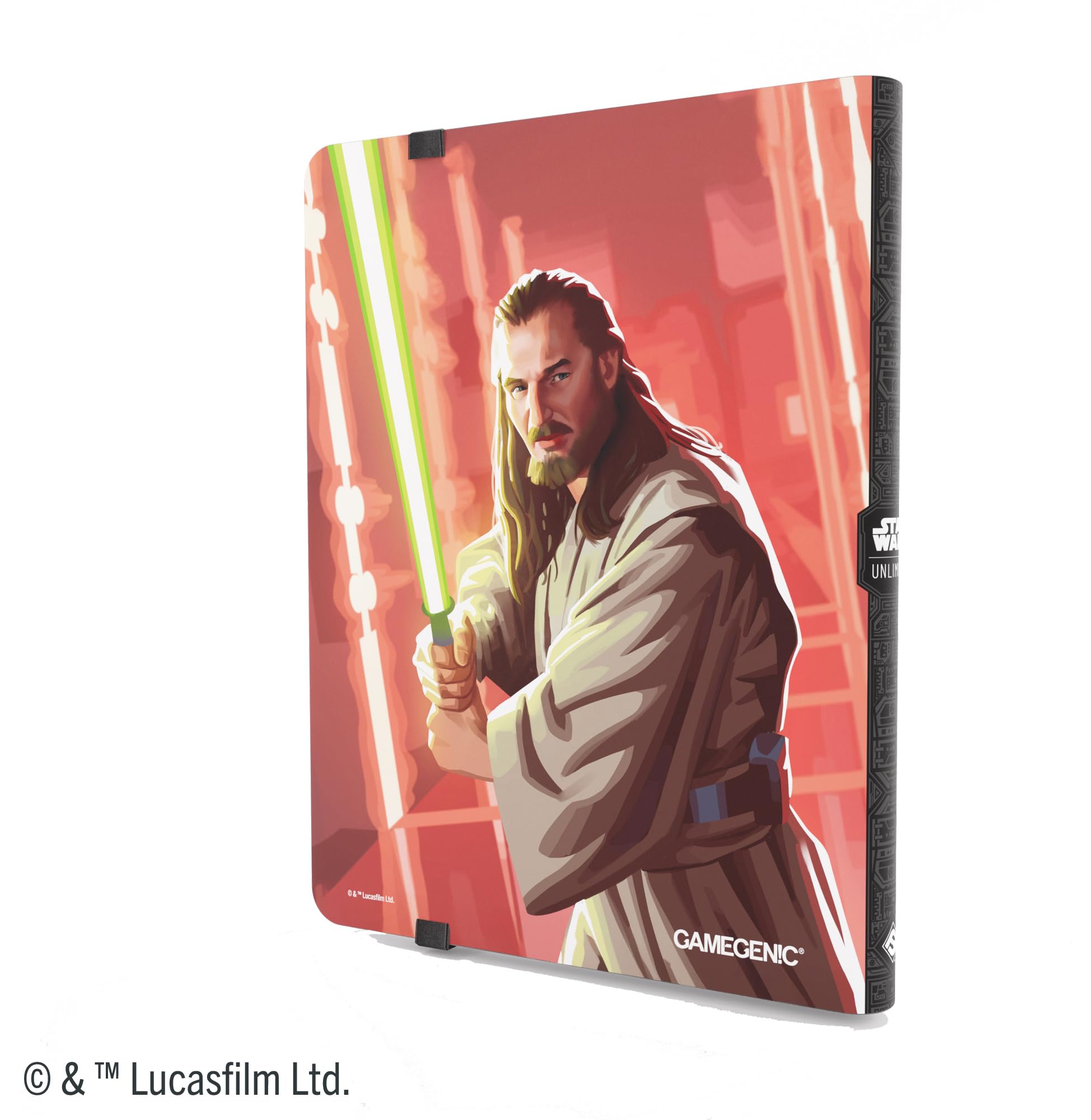 Gamegenic Star Wars: Unlimited 18-Pocket Album Set - Qui-Gon Jinn & Darth 5