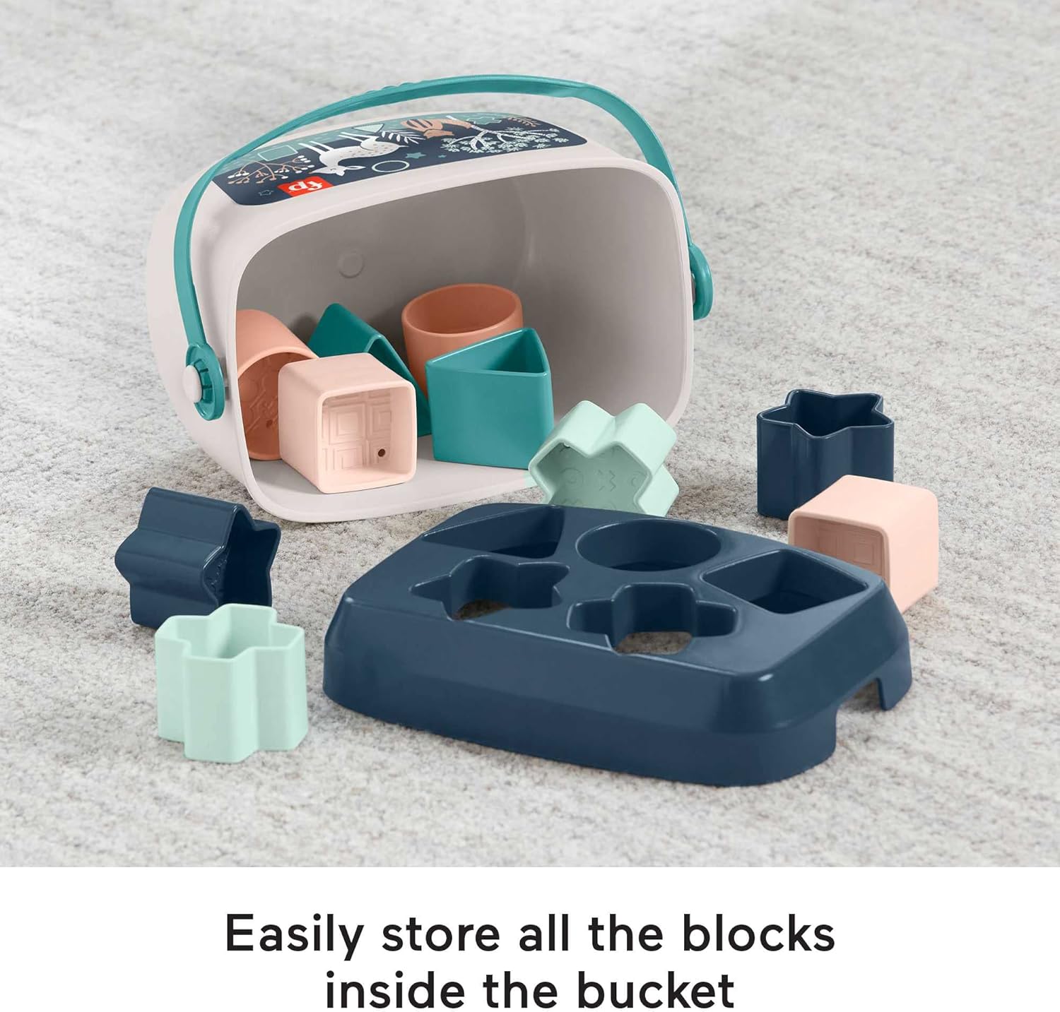 Fisher-Price Baby's First Blocks - Stack, Sort & Learn Playset for Babies 6m+ 4