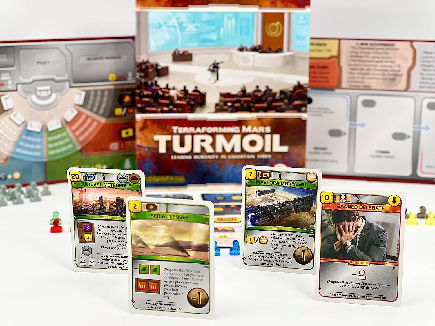 Stronghold Games Terraforming Mars: Turmoil Expansion Board Game 4