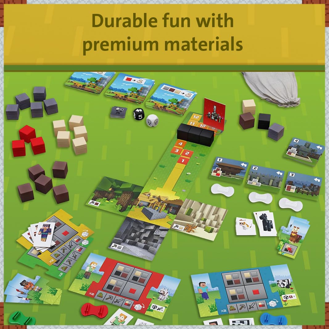 Ravensburger Minecraft Heroes of the Village Board Game | Ages 7+ | 2-4 Players | 20-25 Min 3