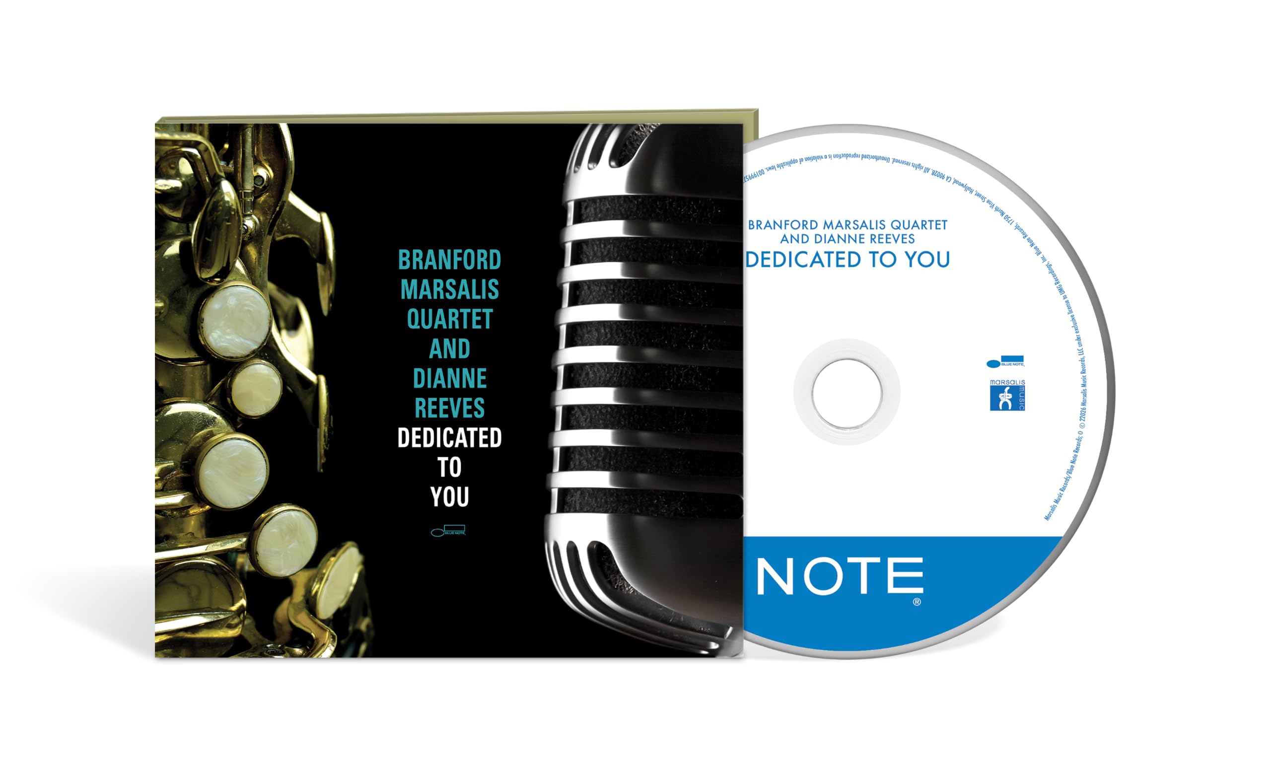 Branford Marsalis Quartet - Dedicated To You [CD]