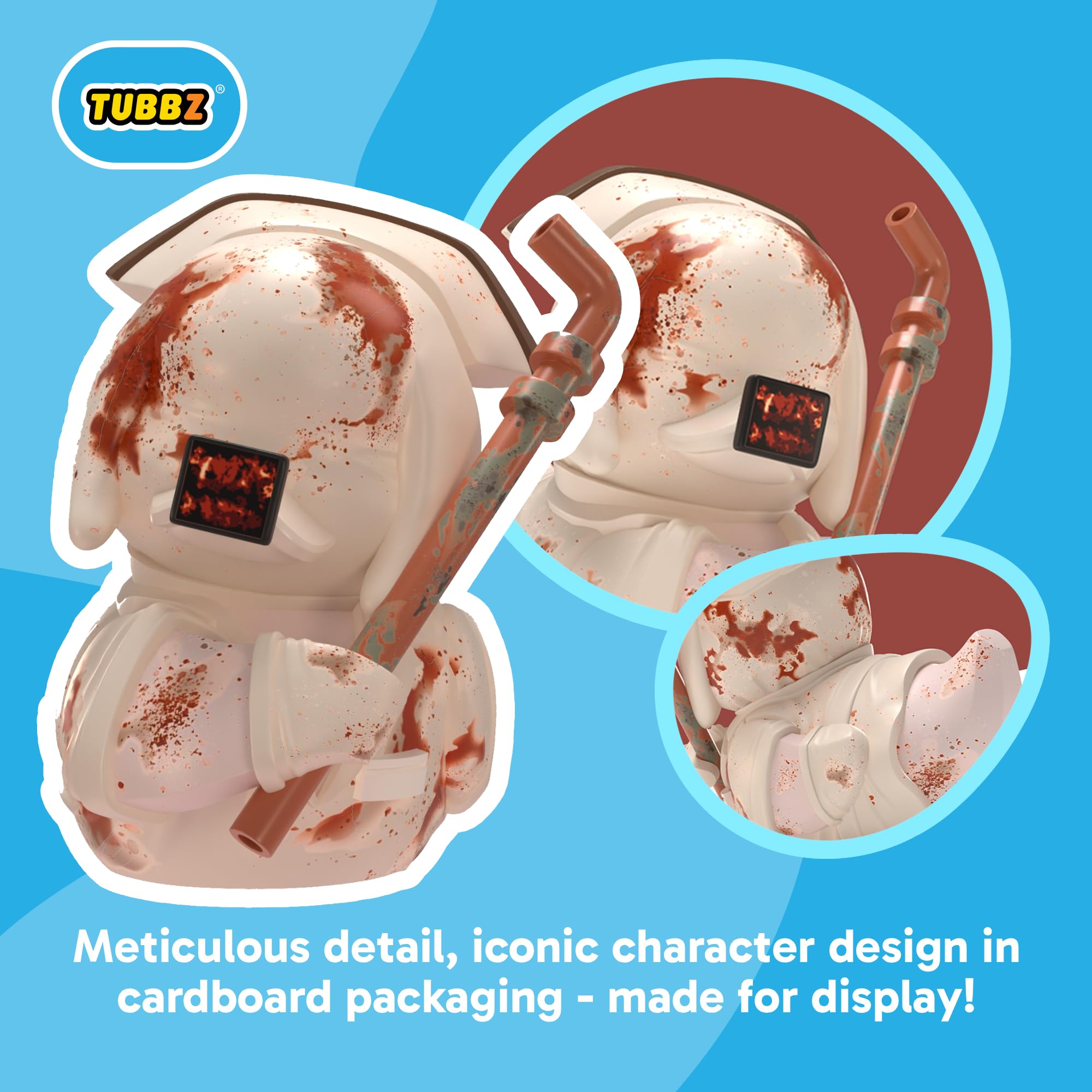 TUBBZ Silent Hill Bubble Head Nurse Cosplaying Rubber Duck Collectible Figure | Approx 9cm